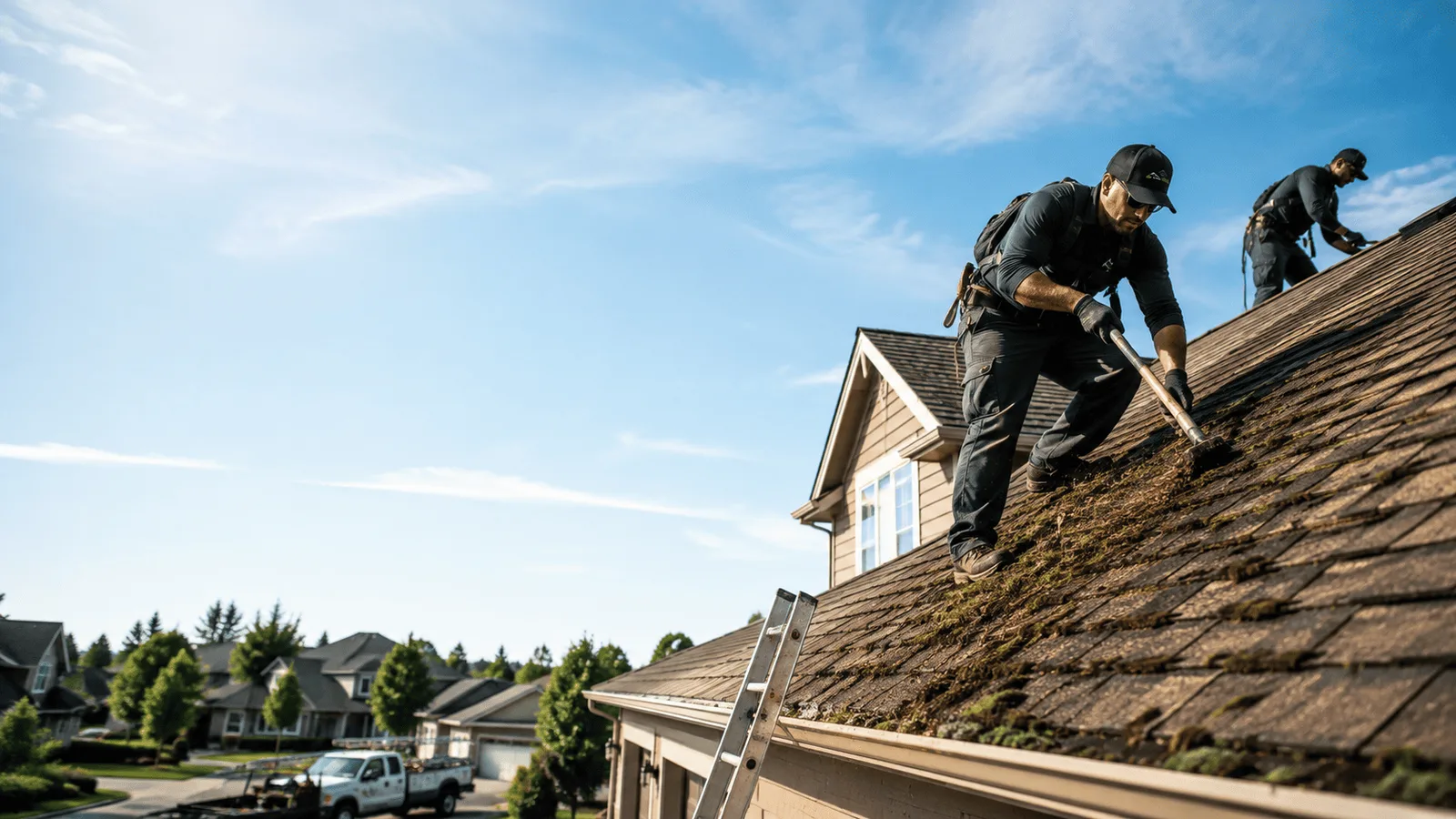 Roof Moss Removal in Pine Grove, LA near me